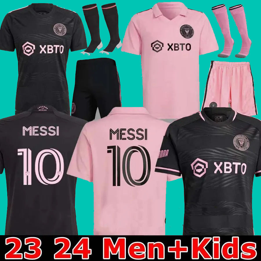 

23 24 Inter Miami MESSIs Soccer Jerseys Player Version Fans Away Martinez Yedlin Campana BECKHAM 2023 2024 camisetas de futbol Football Shirts Men Kids kits set, Home pink player verison