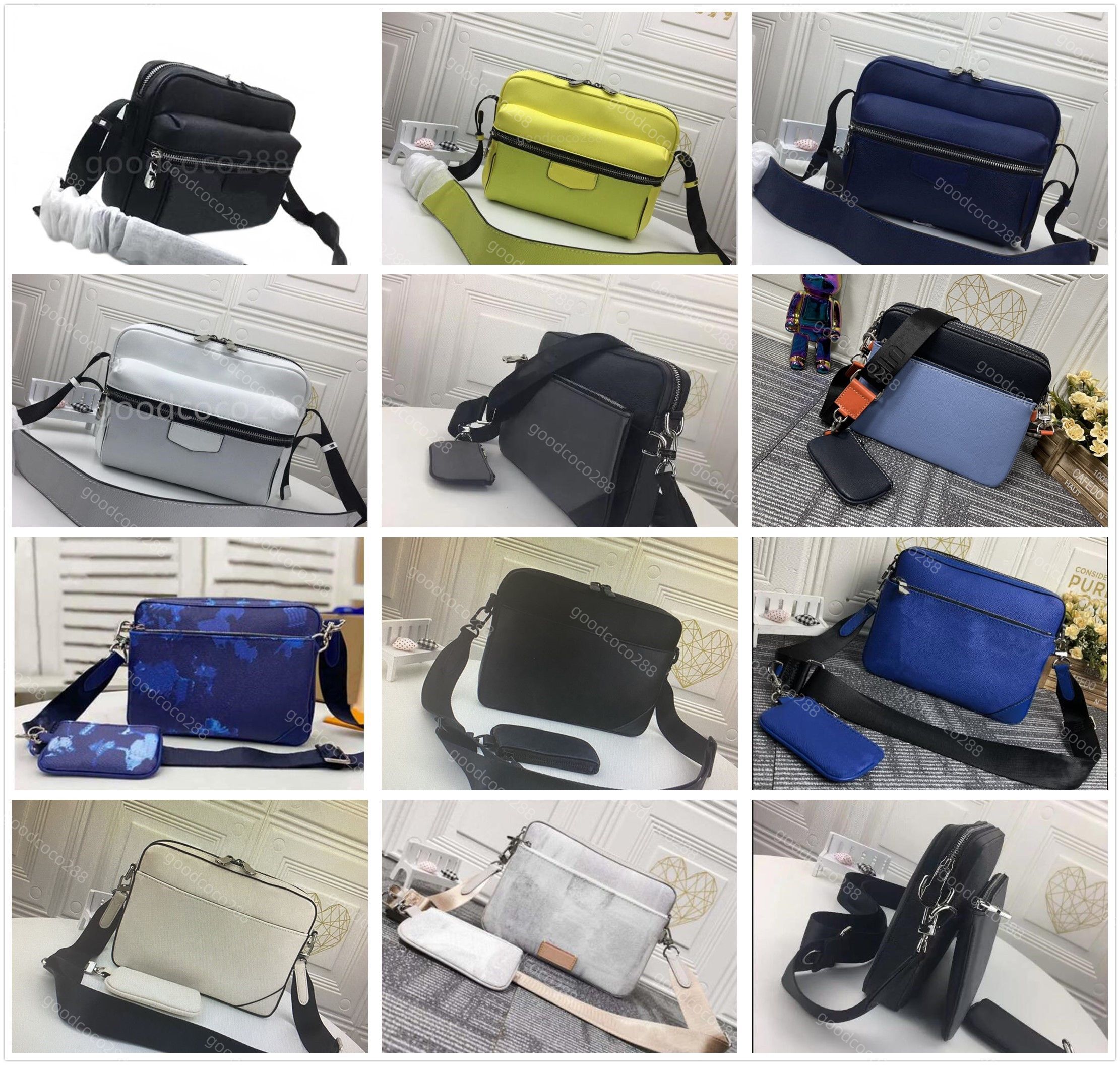 

Luxurys Messenger bag Designers Bag Classic Women or Men tote bag Cross Body School Bookbag Purse backpack wallet man Crossbody Bag handbags claeess backpack 69443, Black flowers 30233