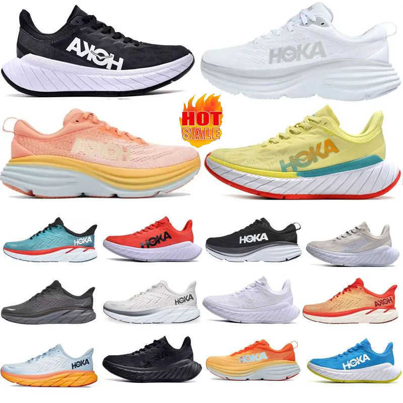 

Hoka Men Women Casual Shoes Running Shoe Triple White Black Cyclamen Sweet Lilac Trainers Carbon x 2 On Cloud Mesh Tennis trainers Bondi 8 Clifton 8 9, 03