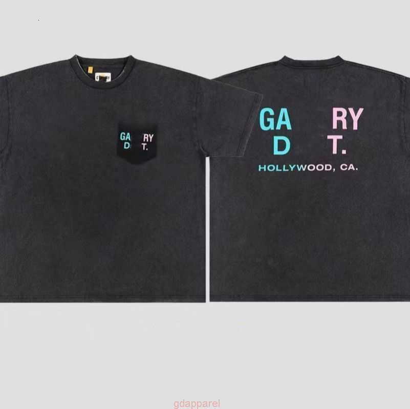 

Top Edition Galleries T Shirts short sleeve is the right version to wash old American style vintage high street tide us01, Orange