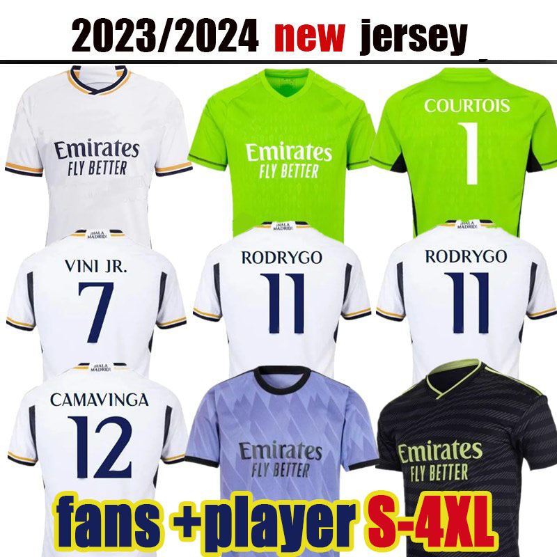 

2023 BELLINGHAM VINI JR soccer jerseys Tchouameni 23 24 football shirt Real Madrids CAMAVINGA ALABA Rodrygo LONG SLEEVE Camisetas men kids kit uniforms fans player