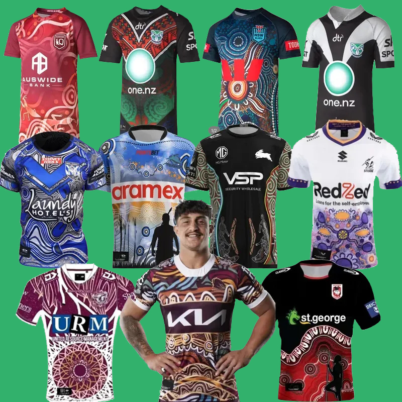 

S-4XL 5XL 2023 Rugby Jersey 23 24 Rabbitohs Sharks Dolphins Wests Tigers Indigenous Cowboy NSW Blues QLD Maroons Melbourne Storm All Nrl Training JERSEY Mans T-Shirts, 16