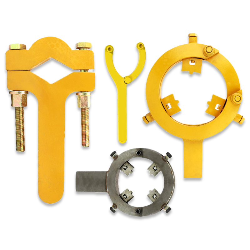 Adjustable Hydraulic Cylinder Spanner Wrench Gland Nut Oil Seal O Rings Removal Tool for all Types of Heavy Equipment Construction Machinery Exca-image-876913575