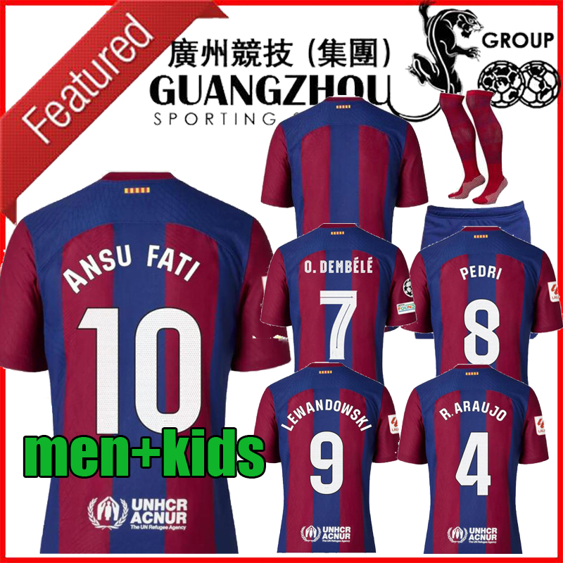 

Raphinha bArcElOnAs Lewandowski KESSIE GAVI 6 soccer jerseyS 4th FERRAN 23 24 SENYERA ANSU FATI ROSALIA'S pre match 2023 2024 shirt kids Kounde fourth 3rd, Third 2