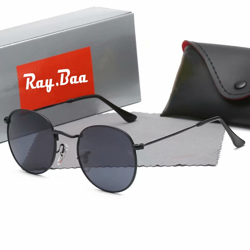 

Men Classic Brand Sunglass Retro women Sunglasses Luxury Designer Eyewear Rays 3447 Metal Frame Glass Lens Goggle UV400 Designers bans Sun Glasses Woman 48