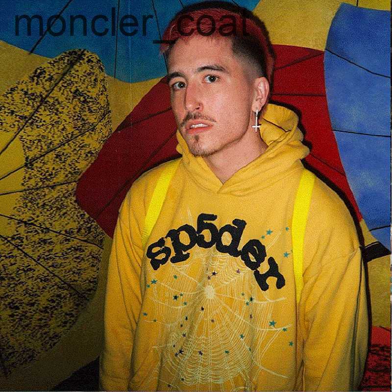 

Mens Hoodies Sweatshirts Mens Designer Sp5der Hoodie White Black Spider Hoodies Designer Sp5der Young Thug 555555 Hoody Man Pullover Spider Tech Fleece06tw, Yellow sp5der hoodie