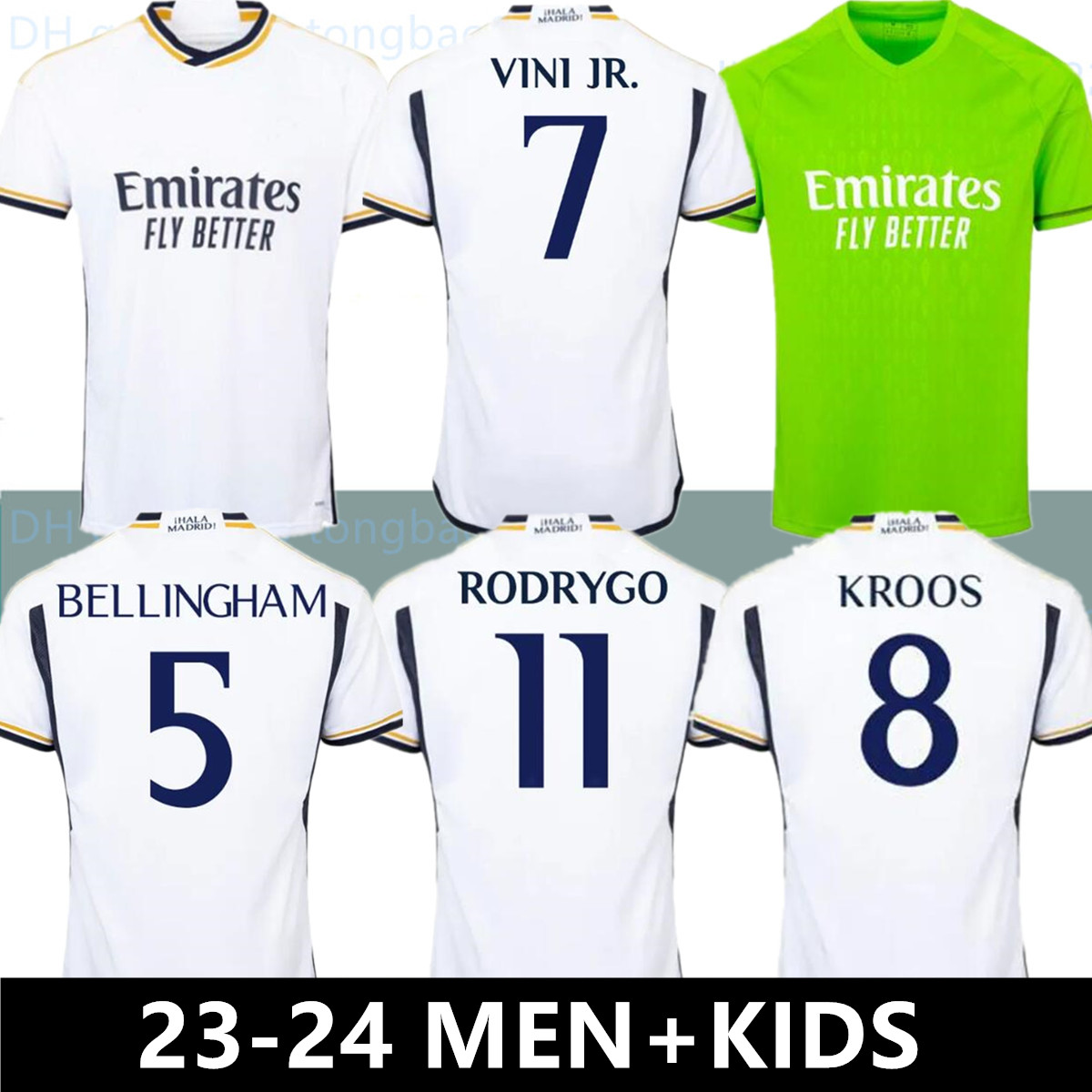 

2023 2024 BELLINGHAM VINI JR soccer jerseys Tchouameni 23 24 football shirt Real Madrids CAMAVINGA ALABA MODRIC Rodrygo Camisetas men kids kit uniforms fans player, 22-23 away