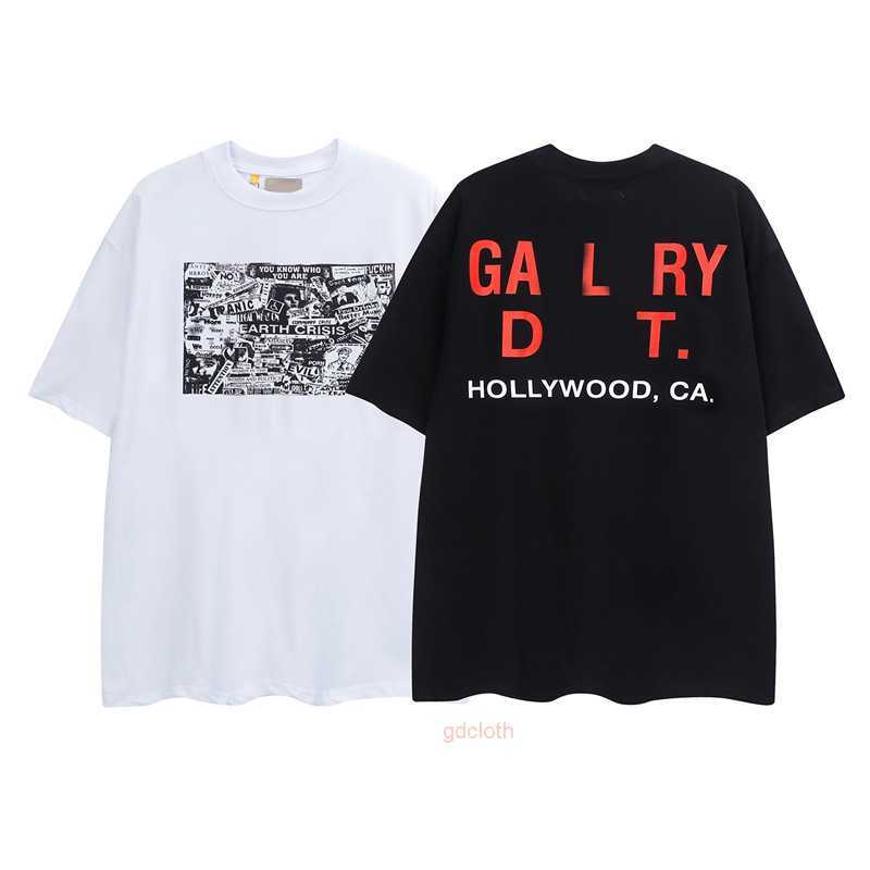 

Luxurious Men's T Shirt T-shirts Designer Galleries Alphabet Print Trendy Trend Basic Casual Fashion Loose Short T-shirt Half Sleeve TeeS