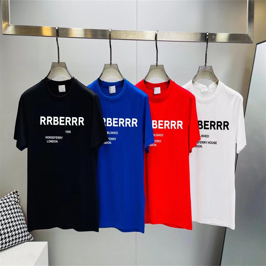 

Official website Designer Men's T Shirts Summer Fashion Letters Print Tees Tops Luxury T Shirt Men Woman Clothing Short Sleeved Tshirt 5 Colors, White