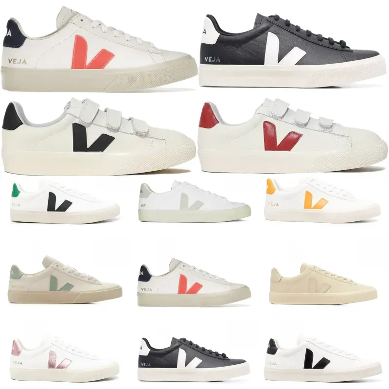 

Veja Shoes Sports Shoes Womens Sneakers Shoes Skateboard Shoes Classic White Black Unisex Fashion Couples Vegetarianism Style Original loafers