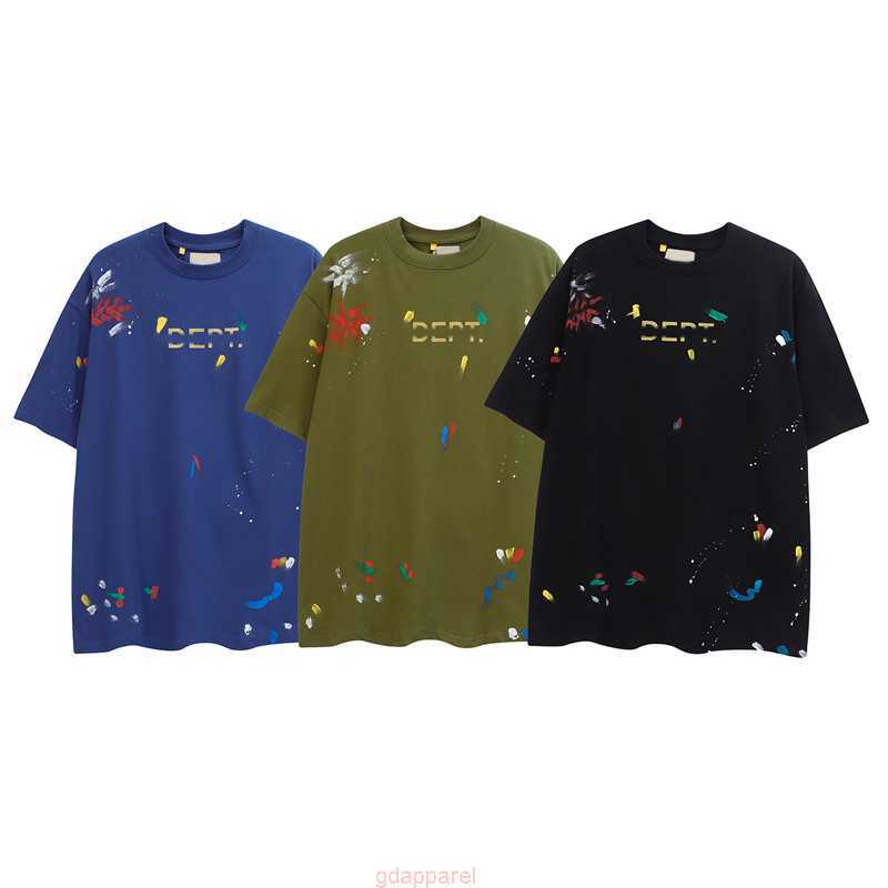 

Galleries T Shirt Mens Women Designer T-shirts cottons Tops Man S Casual Luxurys Clothing Street Shorts Sleeve Clothes