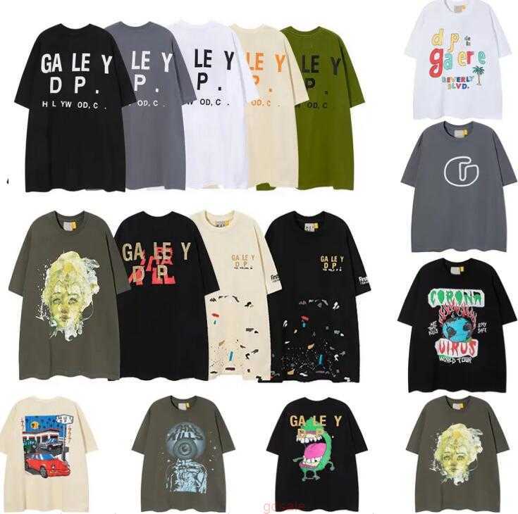 

2025 New Tees Galleries T Shirts Mens Womens Designer Tshirts Galleries Cottons Tops Man S Casual Shirt Luxurys Clothing Street Shorts Sleeve Clothe 25, Postage subsidy