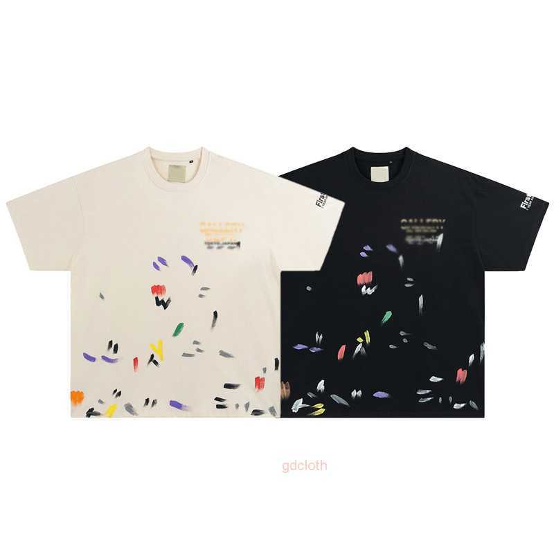 

woen Men's T shirt Designer Galleries Shirt Alphabet Print Trendy Trend Basic Casual Fashion Loose Short T-shirt Half Sleeve TeeS