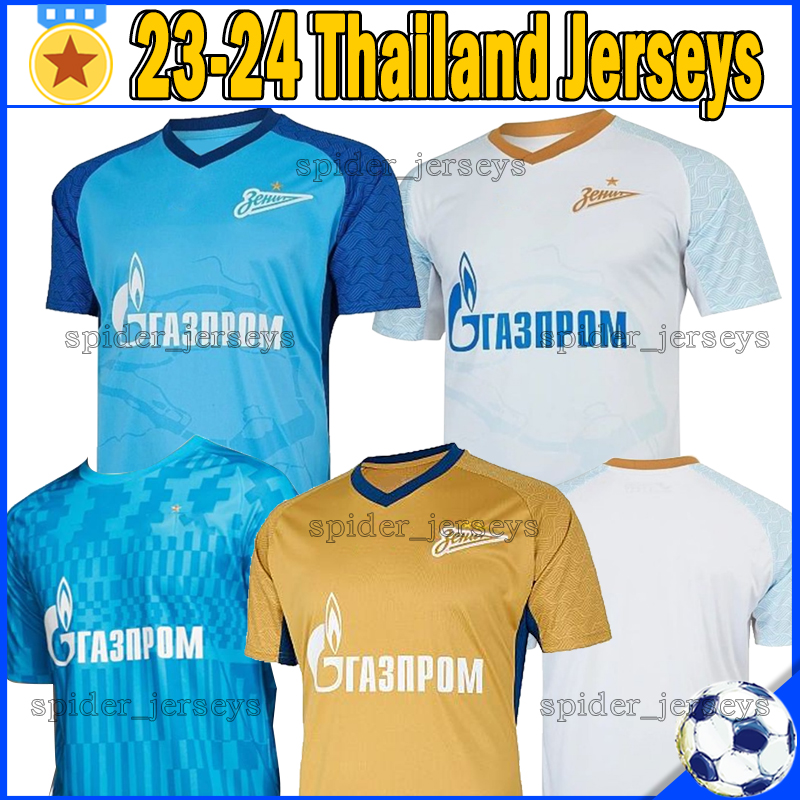 

2023 2024 Petersburg soccer jerseys MALCOM Lovren 22 23 SANTOS BARRIOS ZenitS Sardar Barrios Driussi Zhirkov Dzjuba Football Shirt maillots de foot thai, Zenite 23-24 away