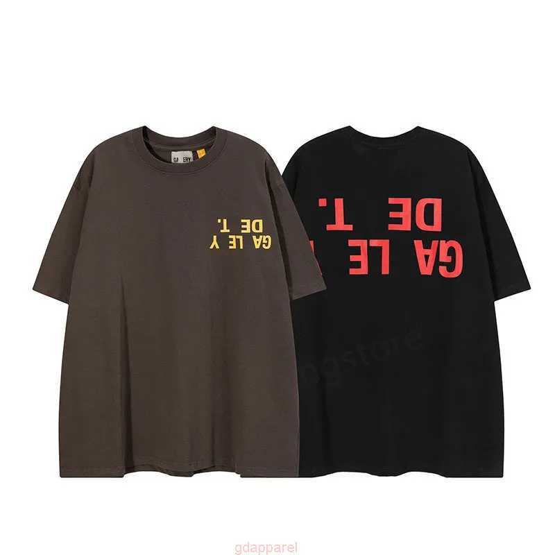 

Galleries Tee T shirts Mens T-Shirt Designer Fashion Summer leisure short sleeves Cottons letter print High Street Luxurys Women Tops Clothing Size S-XL