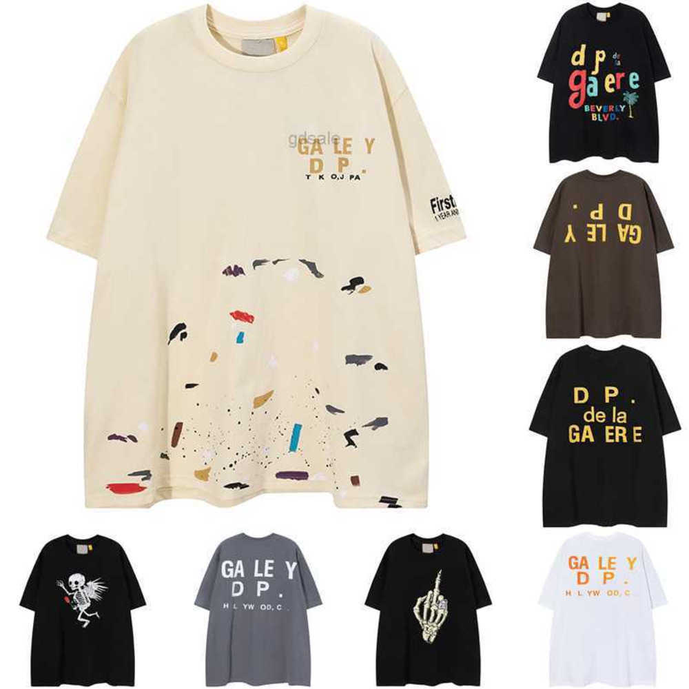 

2023 Tees Galleries t Shirts Mens Women T-shirts Galleries Cottons Man s Casual Shirt Luxurys Clothing Street Shorts Sleeve Clothes 24, 18