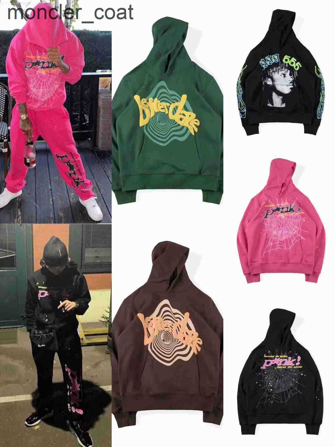 

Mens Hoodies Sweatshirts Designer Mens Hoodies Sweatshirts Hip Hop Web Puff Print Sp5der 555555 Hoodie Men Women 1 High Quality Young Thug Angel Spider Hedm9t
