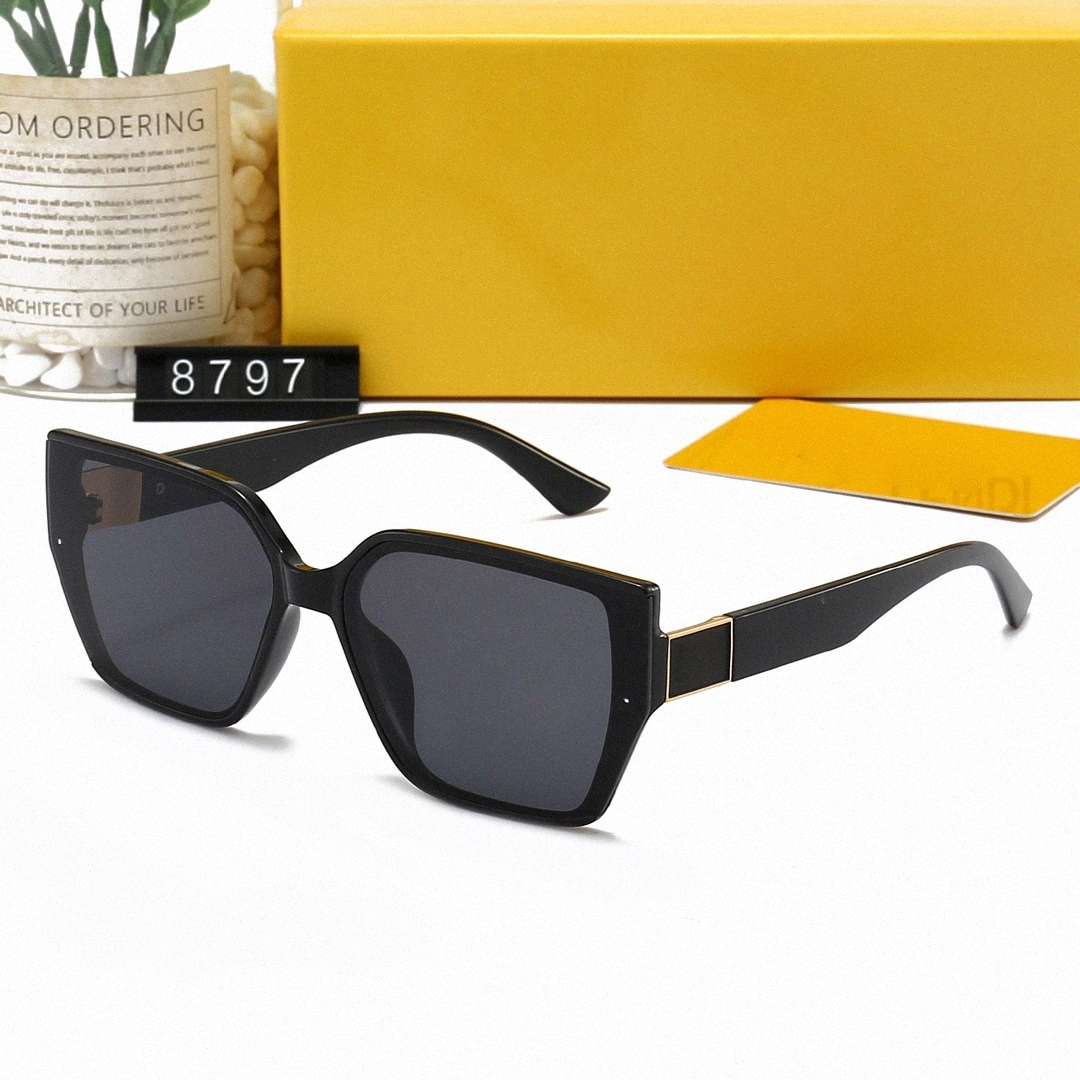 

FF Designer Sunglasses for women Classic Letter Printed Eyeglasses Goggle Beach Sun Glasses For Mens Womens Ladies Outdoor Sunglasses 8797 17Rm#