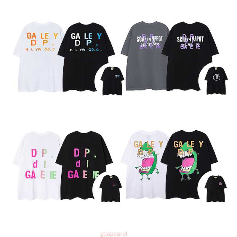 

Mens Tees Designer Galleries T Shirts Luxury T-Shirt Fashion Brand Short Sleeve Casual Streetwear Tops Summer Clothes Clothing