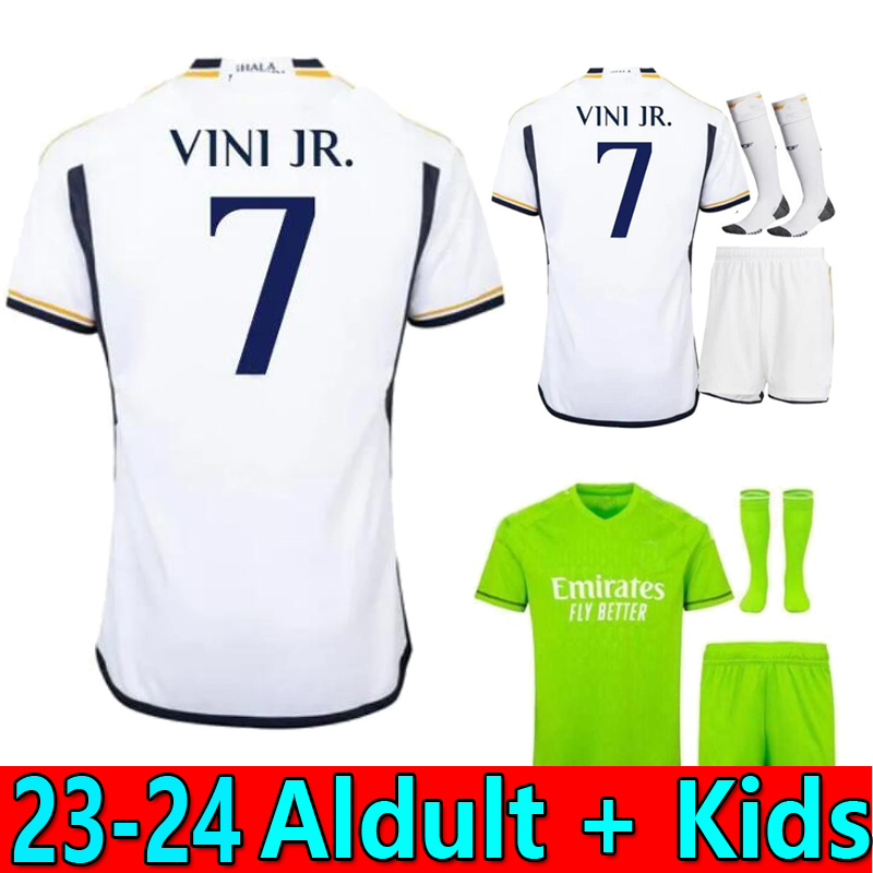 

Adult suit BELLINGHAM VINI JR soccer jerseys CAMAVINGA ALABA 23 24 football shirt SHAZARD ASENSIO MODRIC MARCELO 2023 2024 camiseta men kids kit uniforms