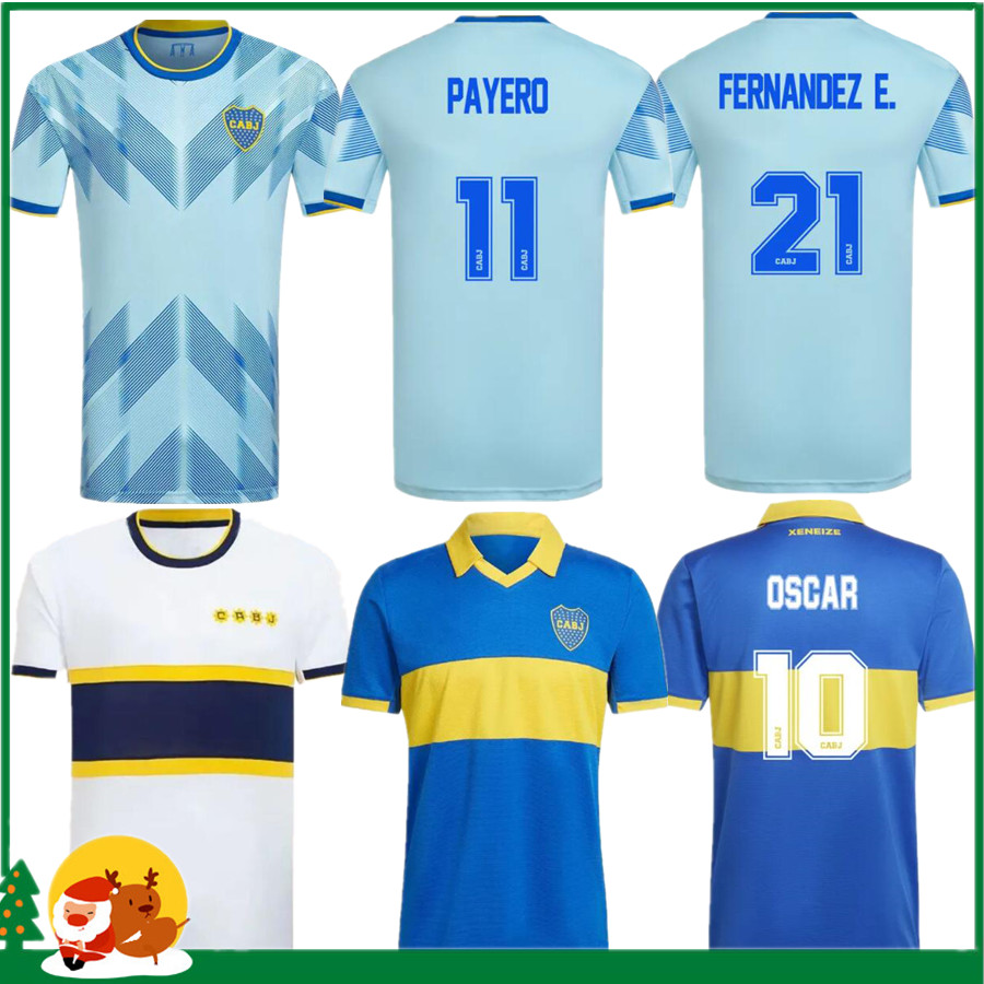 

23 24 Boca Juniors DE ROSSI Soccer Jersey 2023 2024 Home away 3rd TEVEZ CARLITOS MARADONA ROMAN SALVIO ABILA PAVON football Uniform shirt, 22/23 home