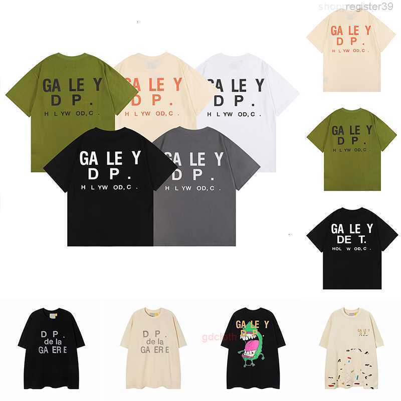

Mens t Shirts Designer Galleries Shirt Alphabet Print Basic Casual Fashion Loose Short -shirt Half Sleeve Ees ClothesW038, 23