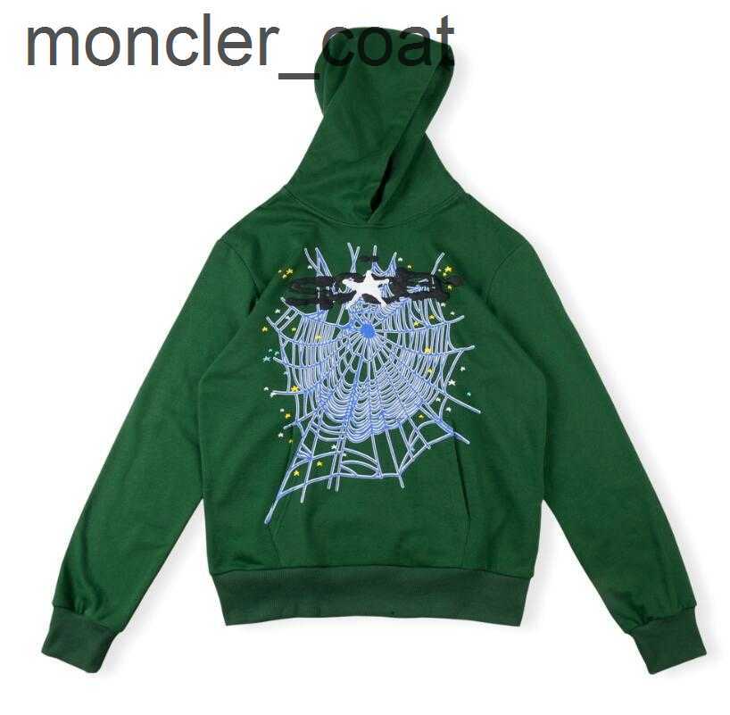 

Men' Hoodies Sweatshirts Hip Hop Singer Same Spider Web 555555 Print Loose Sweatshirt for Men and Women Hoodie Fashionstmr, Green hoodie