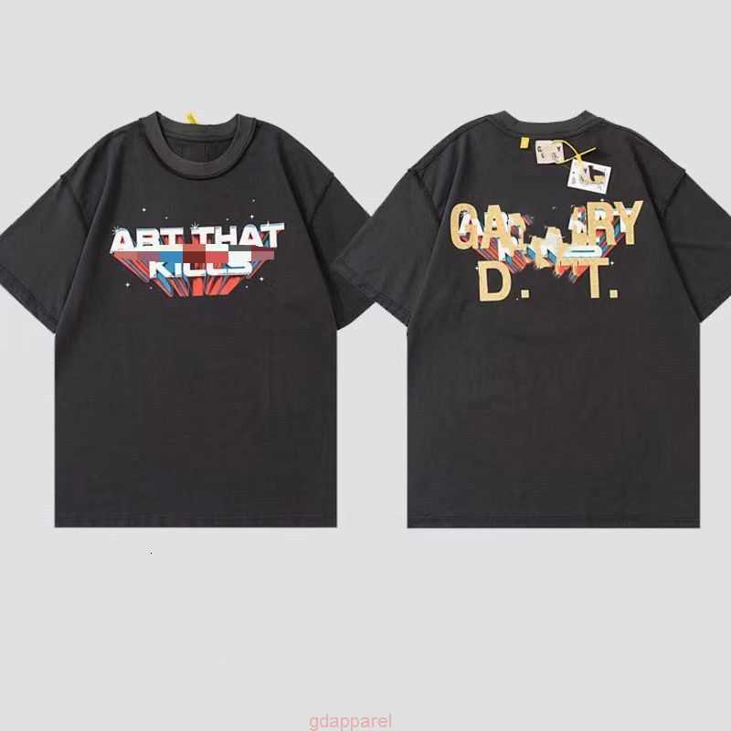 

Top Edition Galleries T Shirts short sleeve is the right version to wash old American style vintage high street tide so7