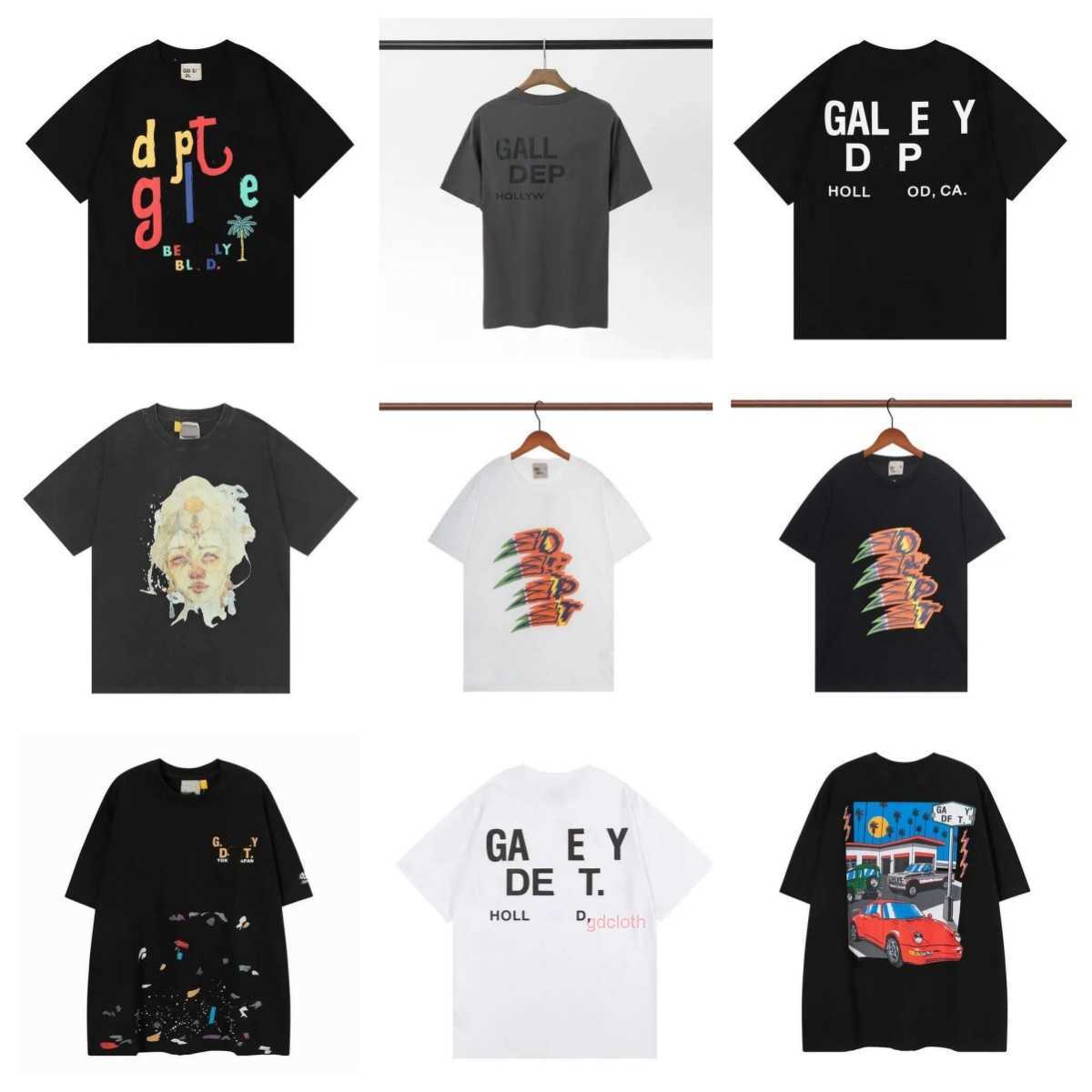 

2023 Mens T Shirts Galleries Tees Women Designer T-shirts Cottons Tops Man S Casual Shirt Luxurys Clothing Street Shorts Sleeve Cl