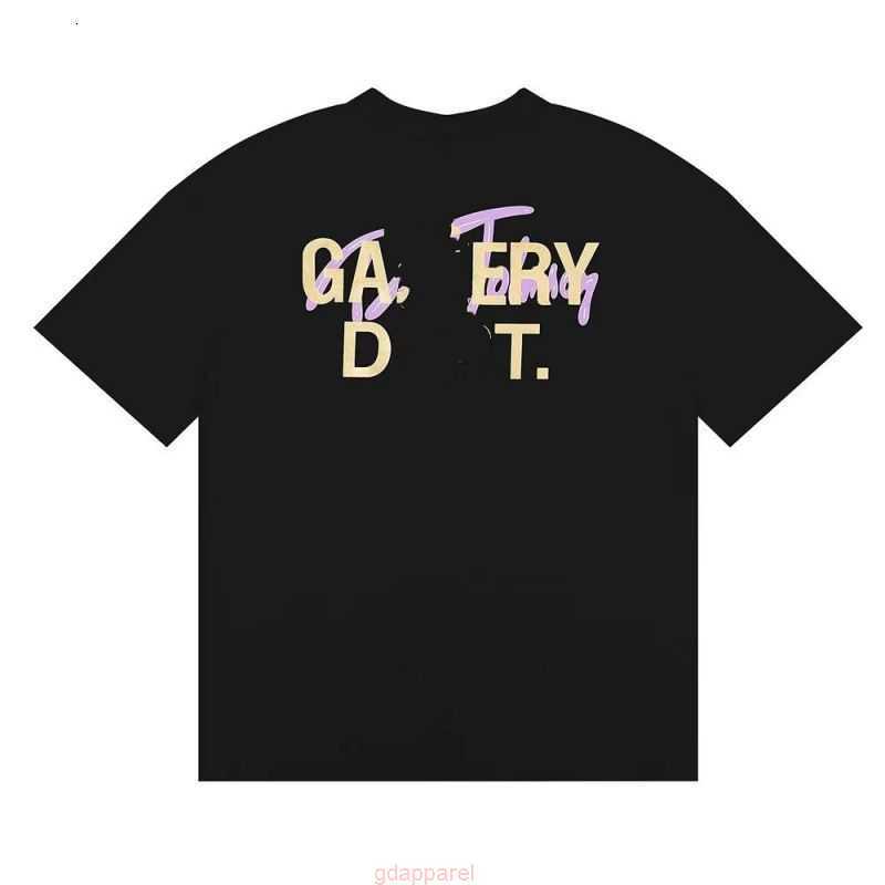 

mens and womes Galleries T Shirts Fashion brand High StreetPink gilded letter-printed double-yarn cotton short-sleeved T-shirt fa09, 18