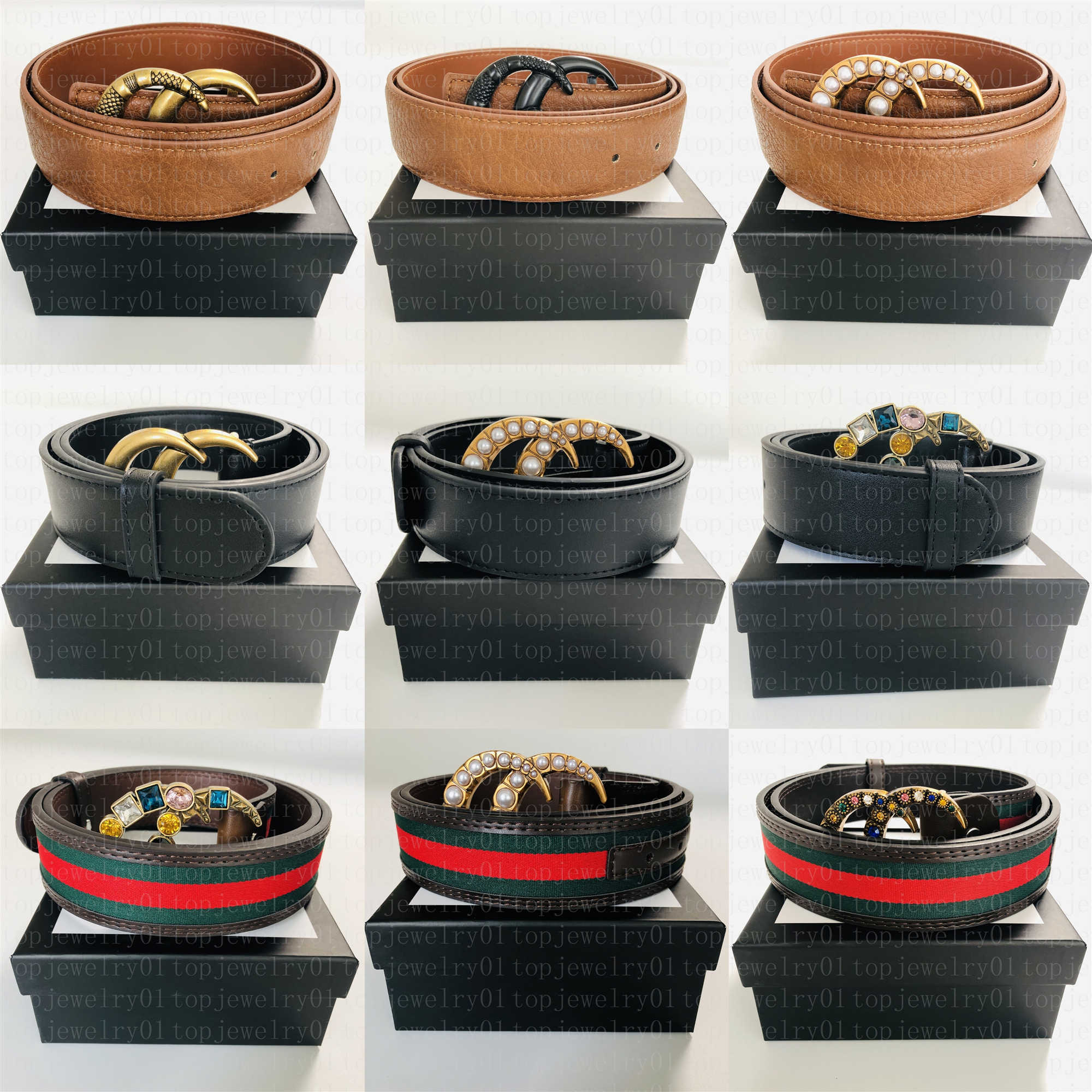 

2023 Men Women Solid Belt Womens Genuine Leather Black And White Color Bronze big buckle Designers Cowhide Belts For Mens Luxurys Waistband with box