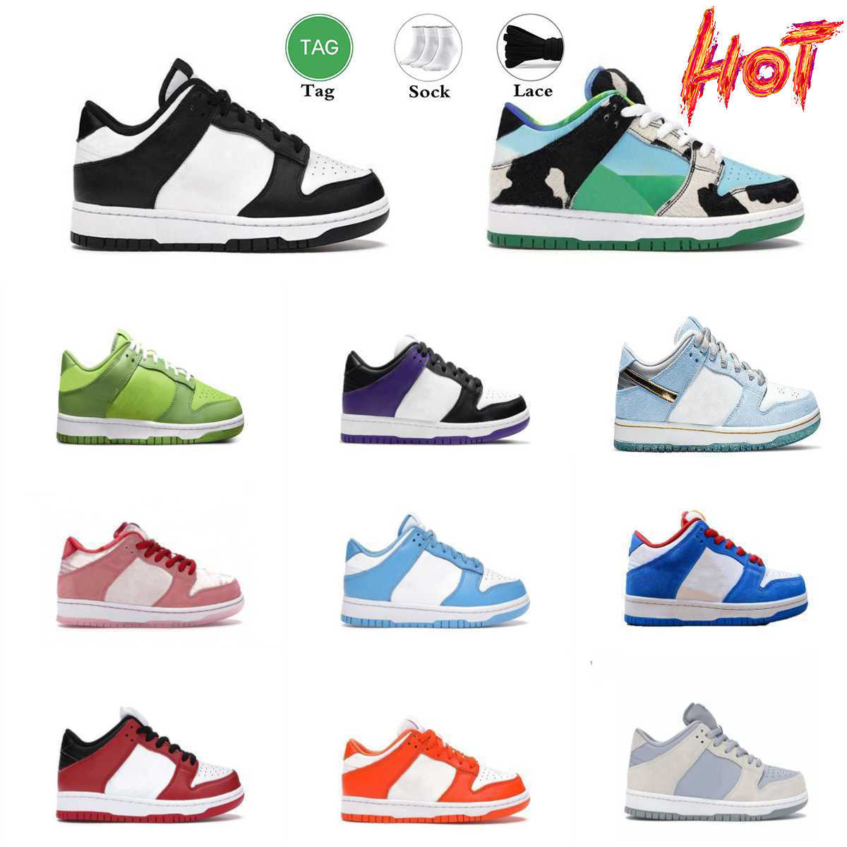 

Trainer Kids SB Casual Shoes Low Girls Boys Sports Baby Designer CHUNKY Black White Sean Cliver Bred Chicago Camo UNC Kentucky Sneakers S8