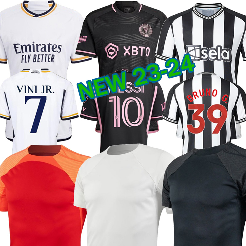 

23/24 ReAl MaDrIDs MesSIS MiaMi NeWCasTLeS Soccer Jerseys CaNAda National Kids Kit UnITeDS Player Version 2023 2024 Football Shirs BELLINGHAM VINI JR. BRUNO G. SAINT, 23-24 away