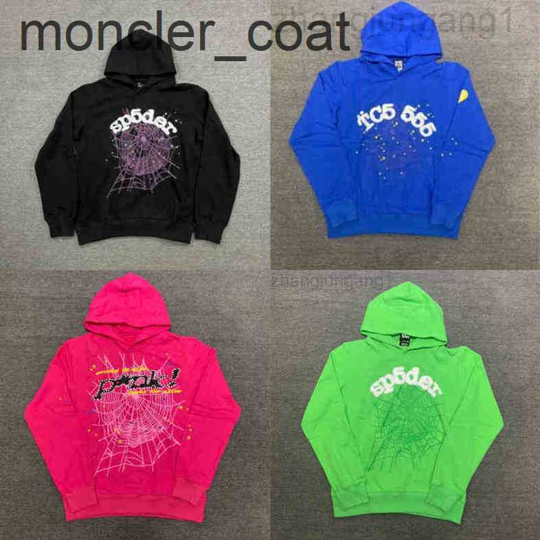 

Mens Hoodies Sweatshirts Mens Hoodies Sweatshirts 22sss 555 Designer Hip Hop Kanyes Style Sp5der Hoodie Spider Jumper European and American Hiphop Singqqua, Sapphire blue