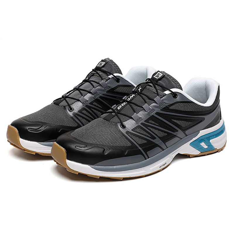 

Men Running Shoes Mesh Breathalbe Athletic Jogging white black grey SportS Shoes New Cushioning Ultralight Training Sneakers outdoor shoes, #2