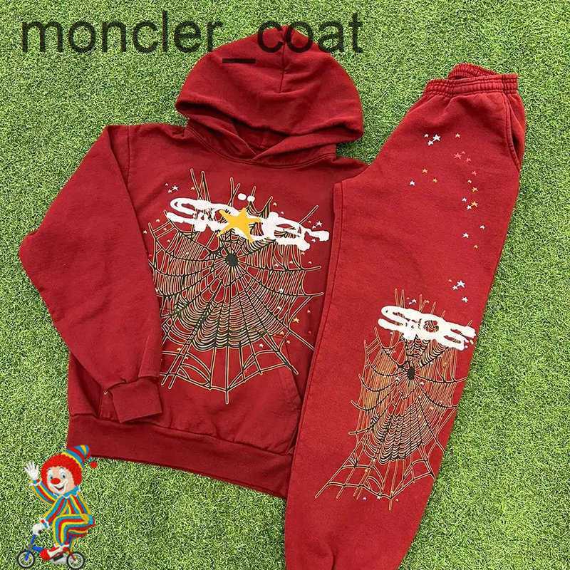 

Men's Hoodies Sweatshirts Hiohop Young Thug Tracksuit Foam Print Sp5der 555555 Hoodies Sweatshirt Set Spider Web Hoody Sweatshirts Sweatpantso4li