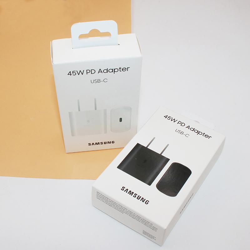 

Samsung 45w TA845 PD charger super Fast Charging USB-C Quick Charge USB Type C US EU Plug AC Power Adapter Chargers for Samsung Galaxy S23 S22 note 10 s22 s20 EP-TA845