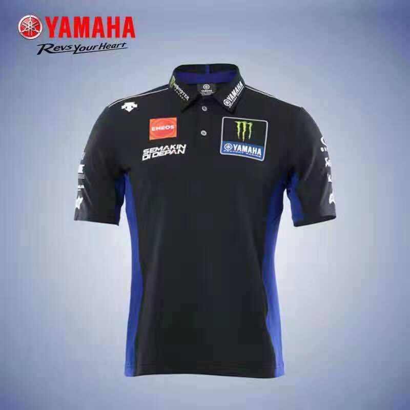 

Summer off-road hot new style Yamaha biker racing t-shirt POLO riding clothes, As picture