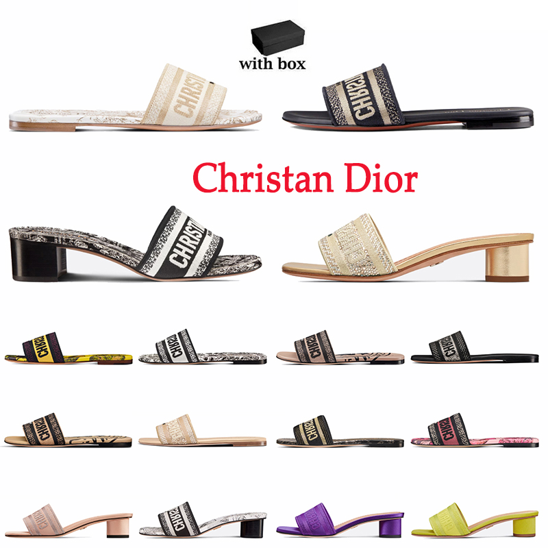 Christan Dior Paris Slippers Luxury Designer Women Petites Fleurs Sauvage Voyage D1io Slides Ladiea Woman Slipper fashionable Woomen Sandals Outd-image-877166410