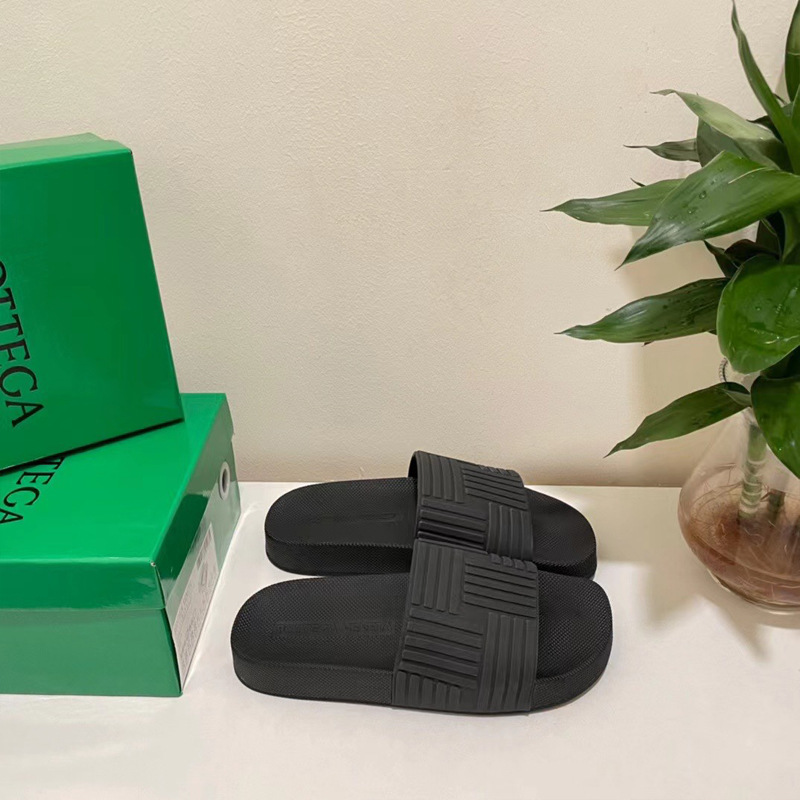 

Designer Slides Bottega Slippers Men Women Sandals Flower Green Black Home Slide Print Slides Flip Flops Summer Veneta Beach Flat Platform Ladies