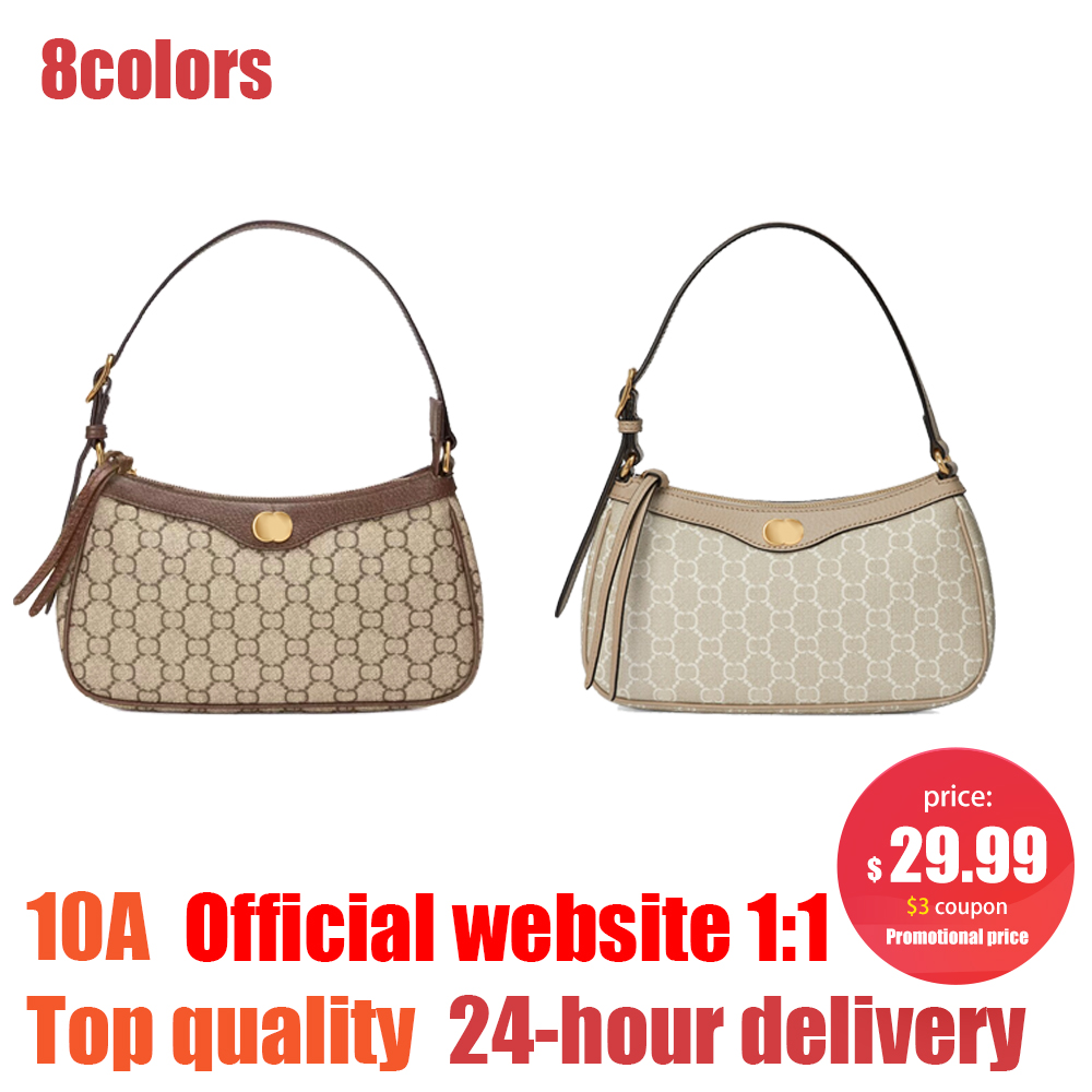 

Luxurys Designer ophidia Double G cosmetic underarm bag mans Woman Crossbody clutch travel Shoulder bags canvas hobo pochette tote purses lady handbag duffle Stuff, Black