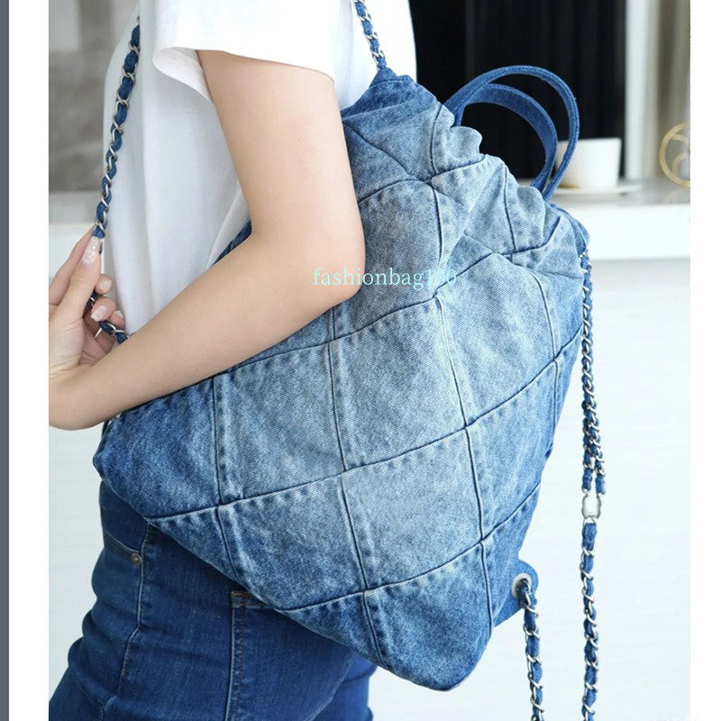 

AAAAAA Fashion Designer Bag Women's Bag 51 cm Backpack Handbag purse Original box leather Cross Body chain high-quality C0173