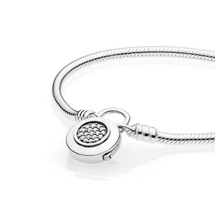 

22 Bead Chain Bracelet 925 Sterling Silver Fit Original Bracelet Charm Rose Gold Sliver Elegant Bracelet Girl Lucky Jewelry