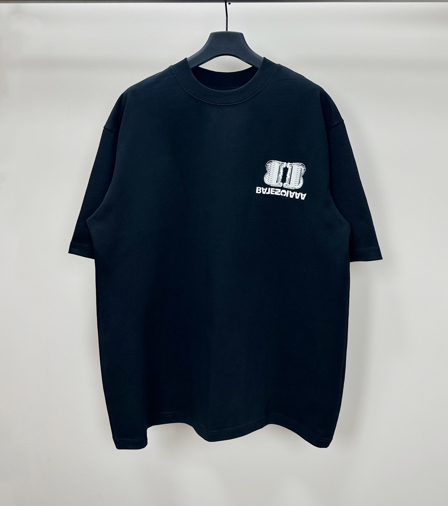 

Men's Plus Tees & Polos Round neck embroidered and printed polar style summer wear with street pure cotton f1ed1