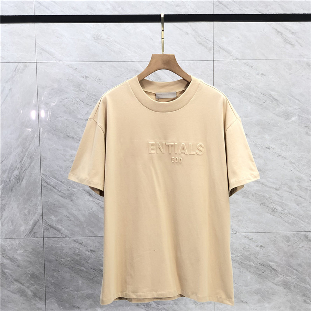 2024 designer Mens Casual Print Creative T Shirt Solid Breathable Loose Crew Neck Short Sleeve