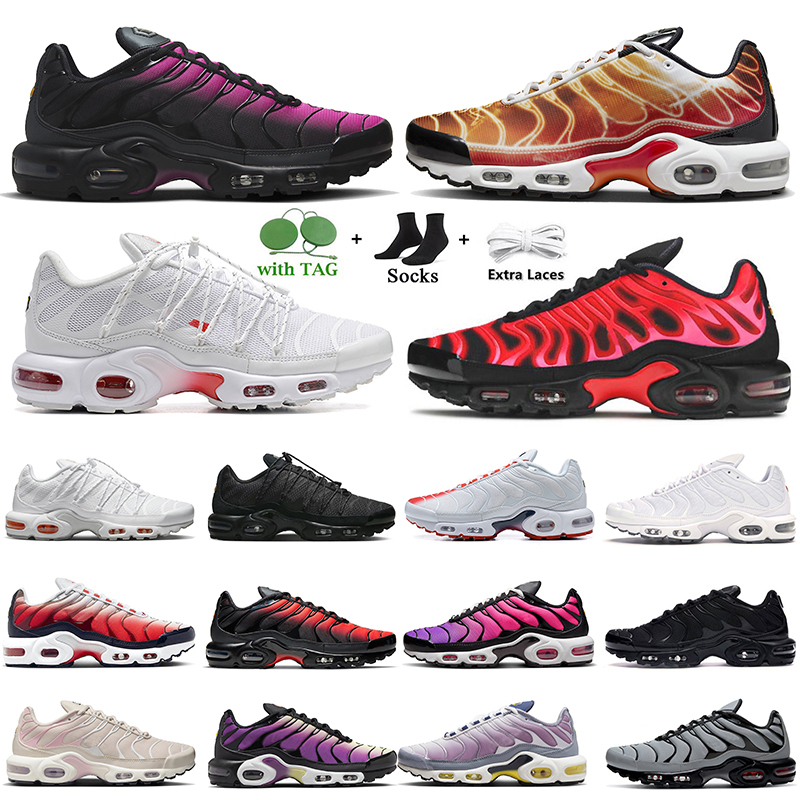 

Tn Plus Tns Utility White Running Shoes Big Size 46 Mens Women Tnplus Berlin Unity terrascape Black Mesh Tennis Trainers Toggle Lacing ATLANTA Pink Sports Sneakers, B11 white 40-46