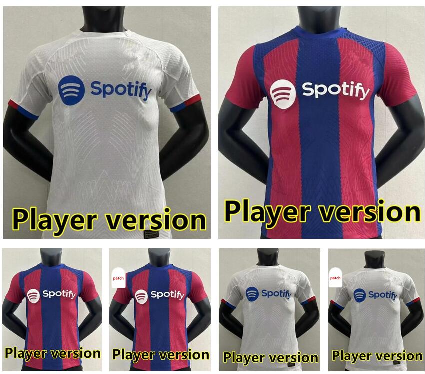 

Player version LEWANDOWSKI soccer jerseys GAVI home 23 24 MEMPHIS PEDRI Kun Aguero AUBA ANSU FATI FERRAN 2023 2024 Barcelona DAVI ALVES shirt Camisetas de football