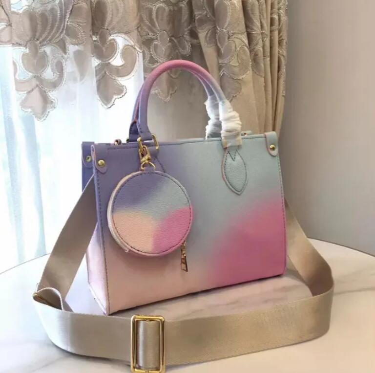 

FASHION Totes Crafty ONTHEGO bags designers handbags totes WOMEN luxurys bag genuine leather Monograms lady messenger crossbody shoulder Wallet On The Go backpack, Aaaaa12