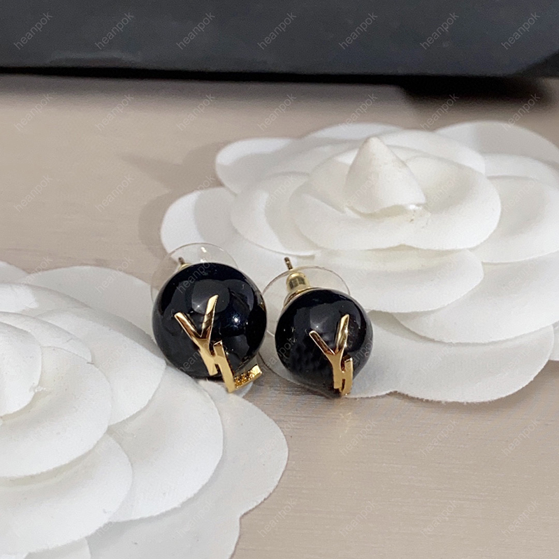 

Luxury Designer Pearl Stud Earing Womens 925 Silver Boucle Studs Earings Letters ys Hoop Love Earings Wedding Jewelry Gifts Box 2306173BF