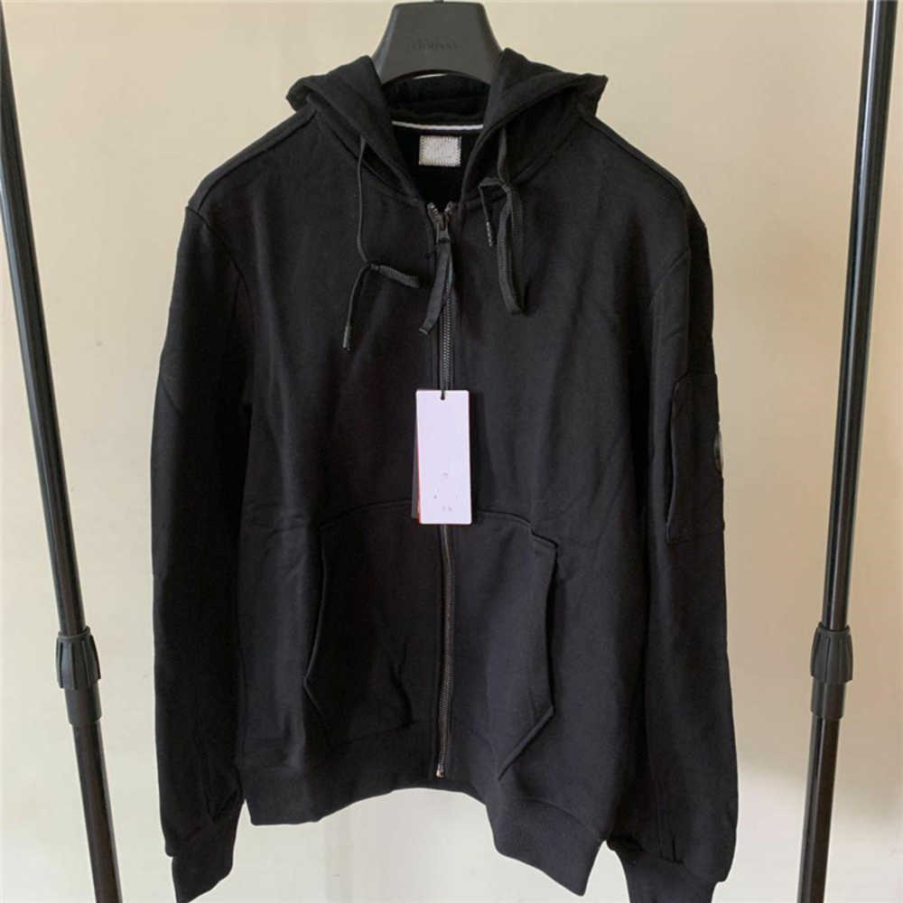 

Mens Jackets Autumn and Winter Simple Zipper Hoodie Glasses Personality British Style Sweatshirt Size Xll 581, White